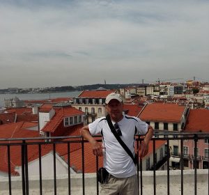 Über der Altstadt von Lissabon