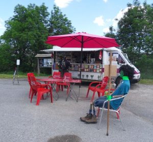 Kiosk am Jakobsweg