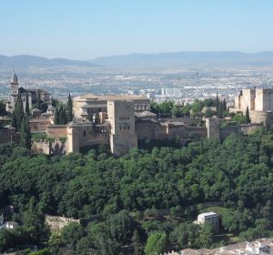 Maurische Festung Alhambra in Granada